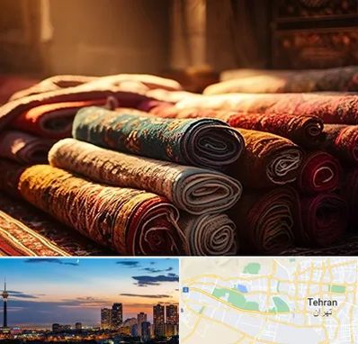 عمده فروشی فرش در غرب تهران 