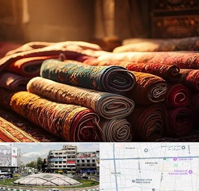 عمده فروشی فرش در مرکز تهران