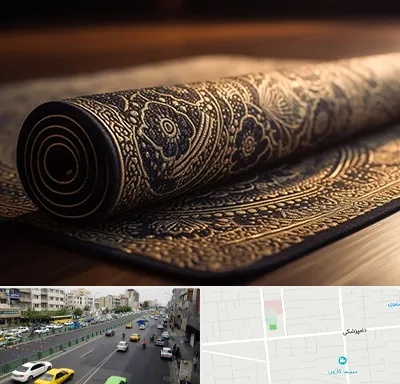 فرش اقساطی در خیابان دامپزشکی