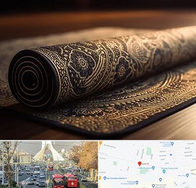 فرش اقساطی در خیابان آزادی 