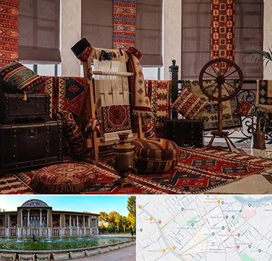 فروش اقساطی فرش دستباف در عفیف آباد شیراز 