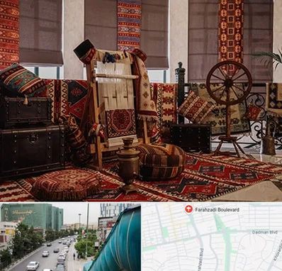 فروش اقساطی فرش دستباف در بلوار فرحزادی