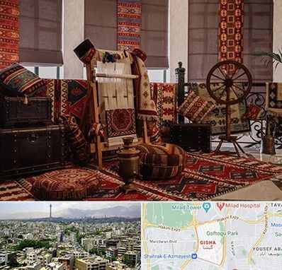 فروش اقساطی فرش دستباف در گیشا 