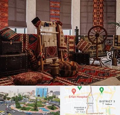 فروش اقساطی فرش دستباف در ونک 