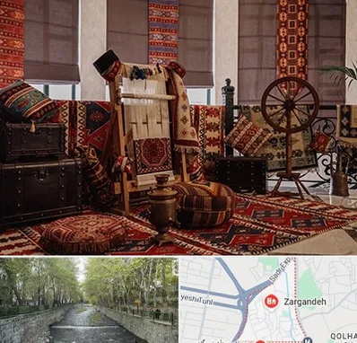 فروش اقساطی فرش دستباف در زرگنده
