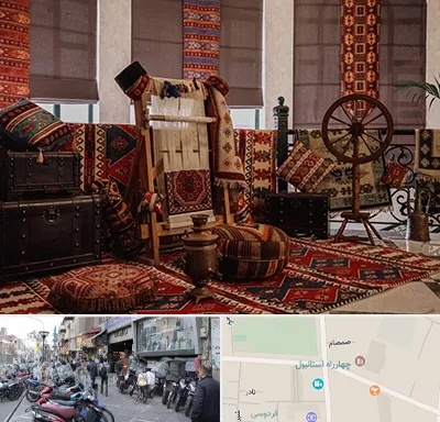 فروش اقساطی فرش دستباف در چهارراه استانبول