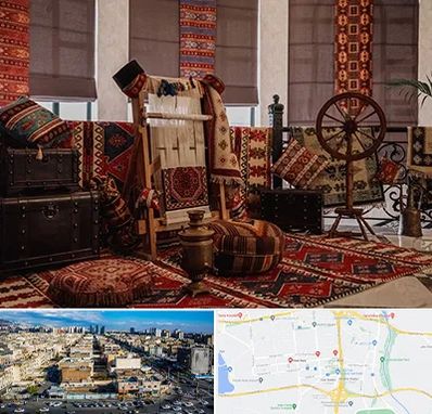 فروش اقساطی فرش دستباف در شهرک راه آهن 