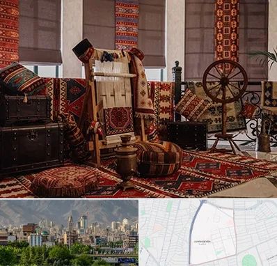 فروش اقساطی فرش دستباف در جمشیدیه