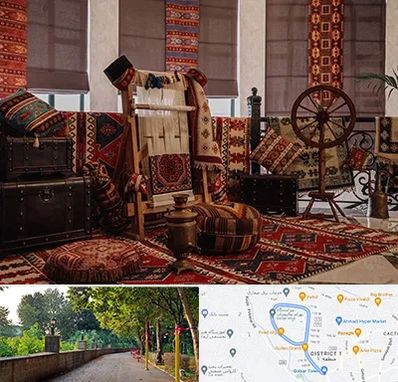 فروش اقساطی فرش دستباف در فلکه گاز رشت 