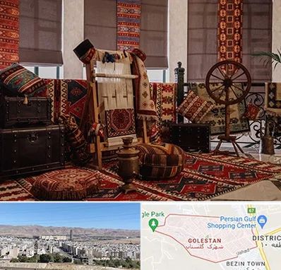 فروش اقساطی فرش دستباف در شهرک گلستان شیراز 