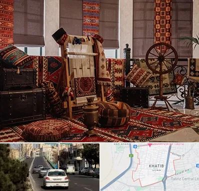 فروش اقساطی فرش دستباف در خطیب تبریز