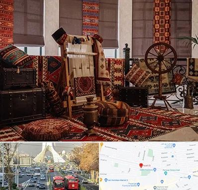 فروش اقساطی فرش دستباف در خیابان آزادی 