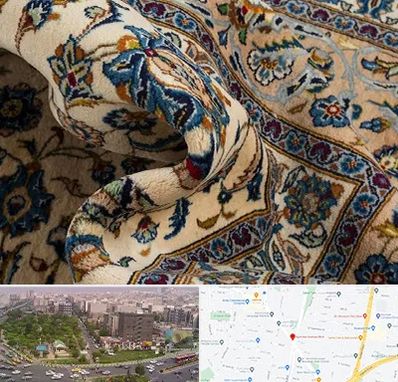 فروش فرش دستباف دست دوم در آیت الله کاشانی 