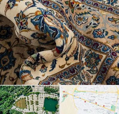 فروش فرش دستباف دست دوم در وکیل آباد مشهد 