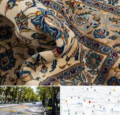 فروش فرش دستباف دست دوم در میرداماد 