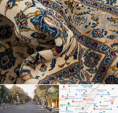 فروش فرش دستباف دست دوم در شریعتی 