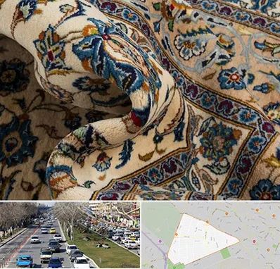 فروش فرش دستباف دست دوم در احمدآباد مشهد 