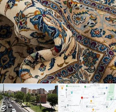 فروش فرش دستباف دست دوم در شهرک آزمایش 