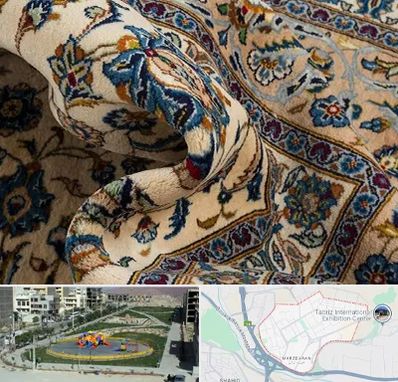 فروش فرش دستباف دست دوم در مرزداران تبریز