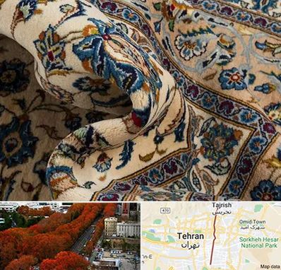 فروش فرش دستباف دست دوم در ولیعصر 