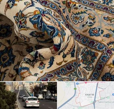 فروش فرش دستباف دست دوم در خطیب تبریز