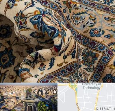 فروش فرش دستباف دست دوم در استاد معین 