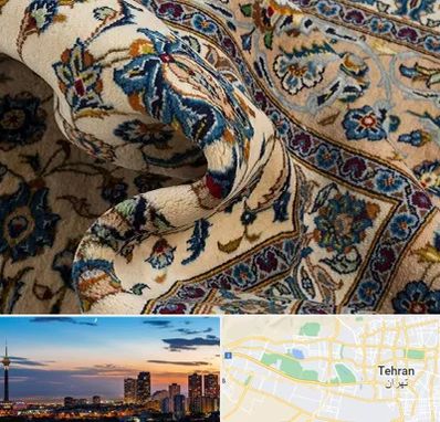 فروش فرش دستباف دست دوم در غرب تهران 