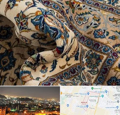 فروش فرش دستباف دست دوم در مارلیک کرج 