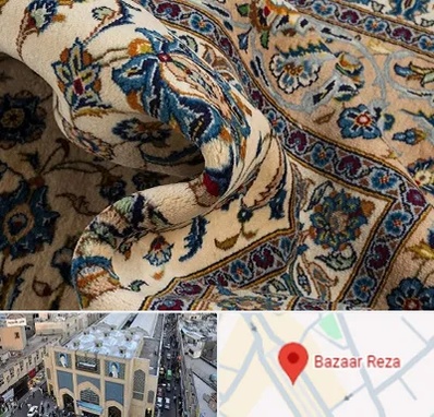 فروش فرش دستباف دست دوم در بازار رضا مشهد
