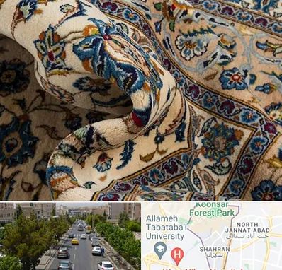 فروش فرش دستباف دست دوم در شهران 