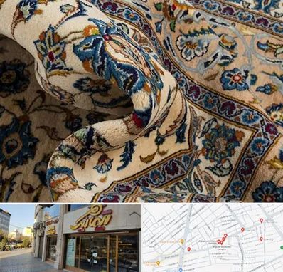 فروش فرش دستباف دست دوم در عطاران قم