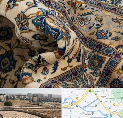 فروش فرش دستباف دست دوم در کوی وحدت شیراز 