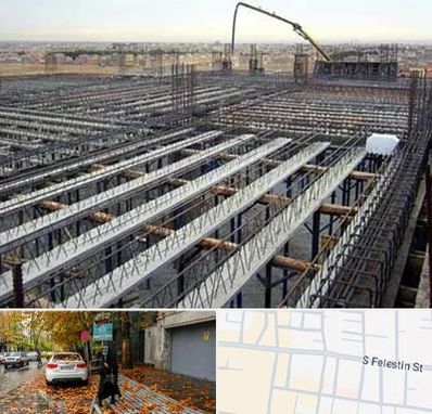 فروش تیرچه بلوک در خیابان فلسطین