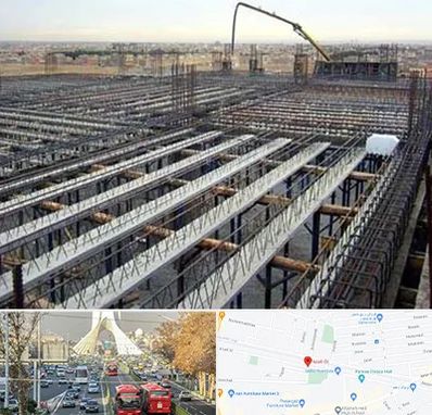 فروش تیرچه بلوک در خیابان آزادی 