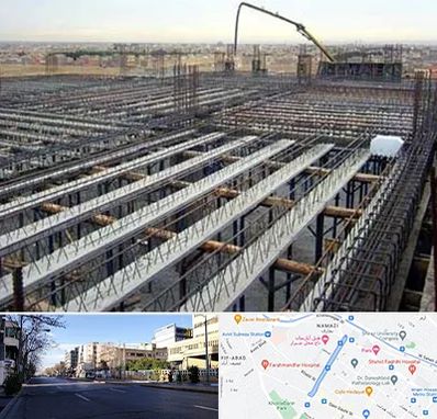 فروش تیرچه بلوک در خیابان ملاصدرا شیراز 