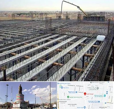 فروش تیرچه بلوک در کارگر جنوبی 