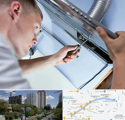 تعمیرکار هود در اندرزگو 