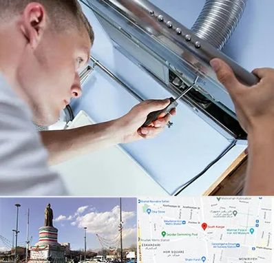 تعمیرکار هود در کارگر جنوبی 