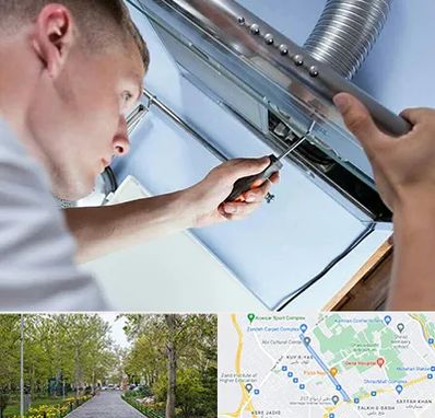 تعمیرکار هود در قدوسی غربی شیراز 