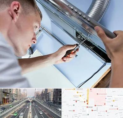 تعمیرکار هود در توحید 