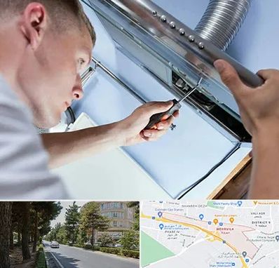 تعمیرکار هود در مهرویلا کرج 