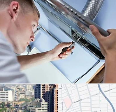 تعمیرکار هود در خیابان بهشتی