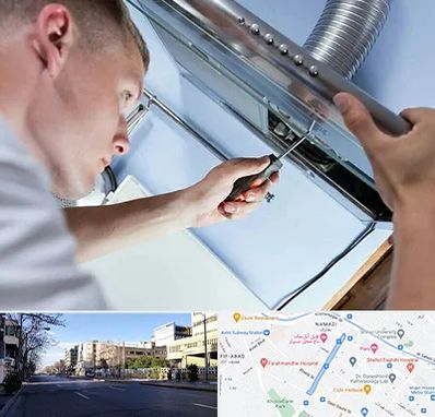 تعمیرکار هود در خیابان ملاصدرا شیراز 