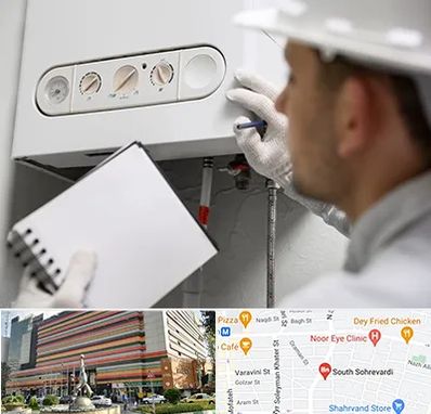 تعمیرکار پکیج در سهروردی 