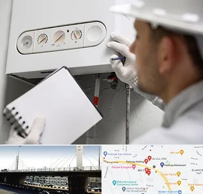 تعمیرکار پکیج در پارک وی 