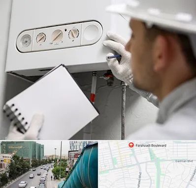 تعمیرکار پکیج در بلوار فرحزادی