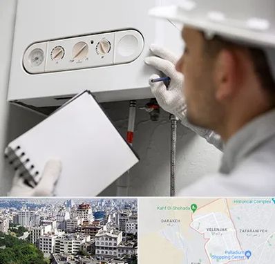 تعمیرکار پکیج در ولنجک 