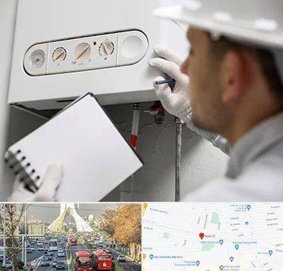 تعمیرکار پکیج در خیابان آزادی 