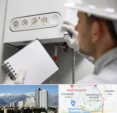 تعمیرکار پکیج در شهرک غرب 