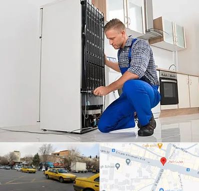 تعمیرکار سیار یخچال در شهناز تبریز